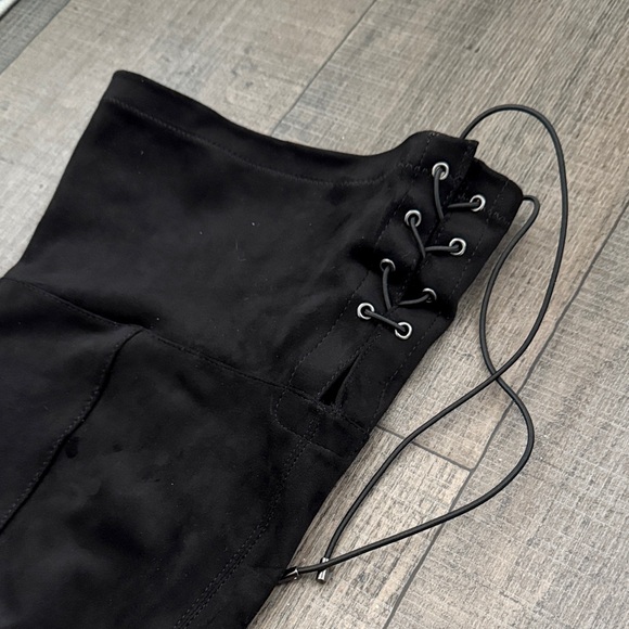 Torrid Black Suede Thigh-High Boots - Picture 4 of 4